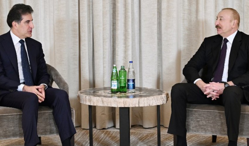 Ильхам Алиев встретился в Мюнхене с главой региона Иракский Курдистан