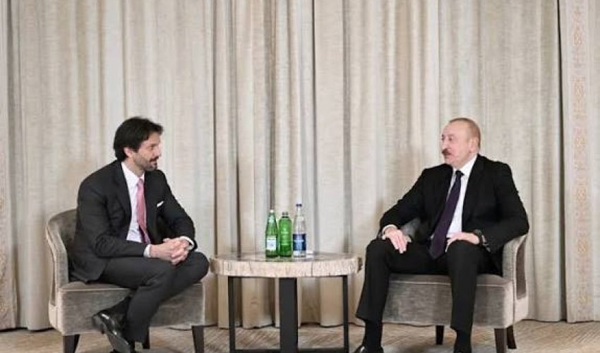 Президент Ильхам Алиев встретился в Мюнхене с вице-премьером Словакии