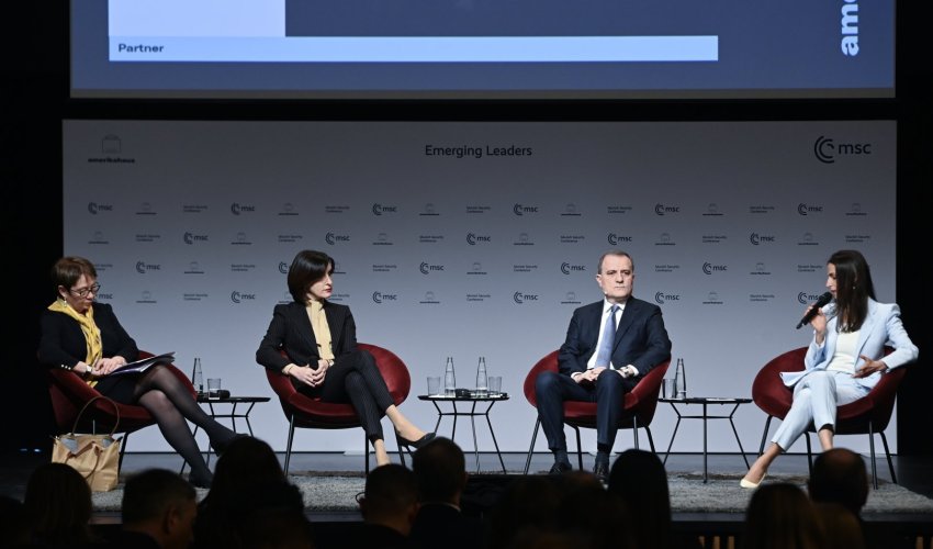 Джейхун Байрамов выступил на панельной дискуссии Мюнхенской конференции по безопасности