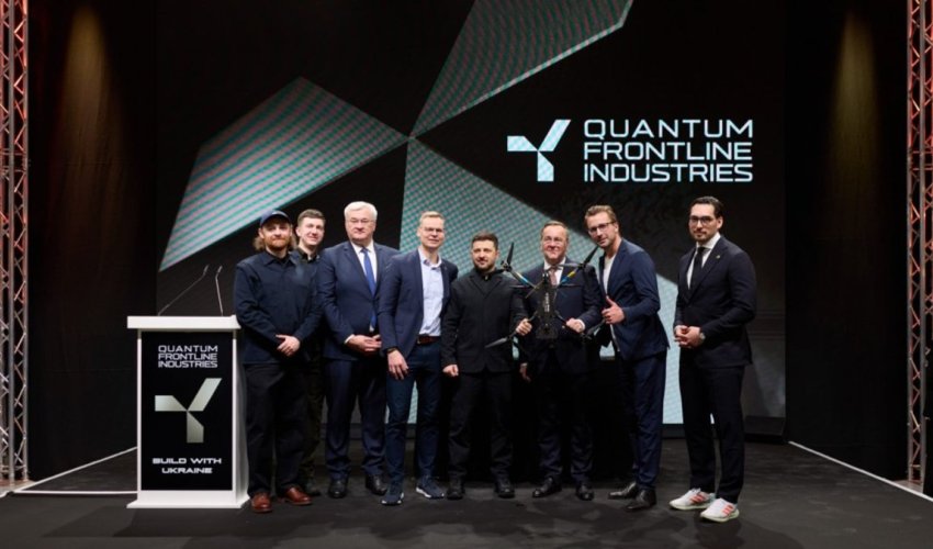 Зеленский показал первый украинско-немецкий ударный дрон