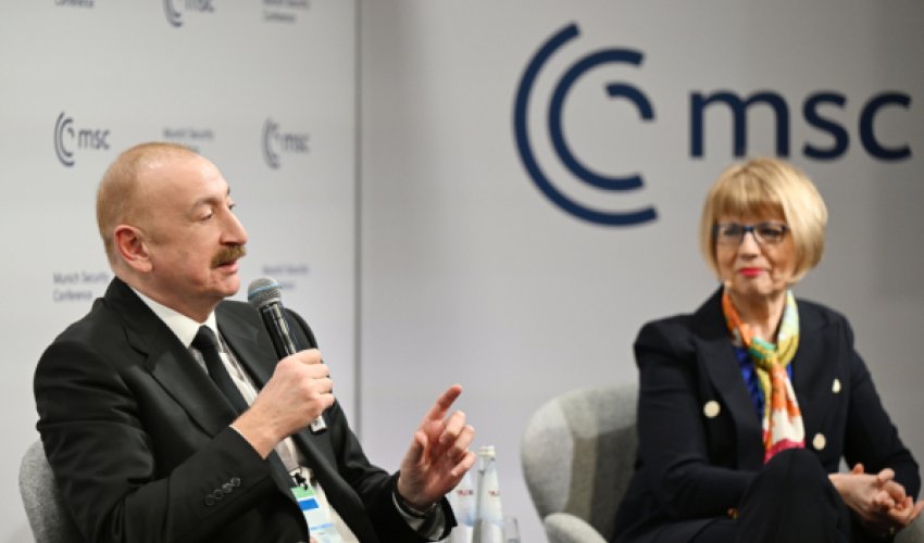 В аккаунтах президента Азербайджана в соцсетях размещена публикация в связи с визитом в ФРГ