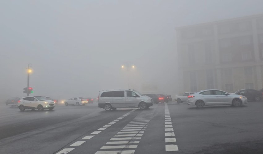 Duman səbəbindən yollarda görünüş məsafəsi məhdudlaşacaq