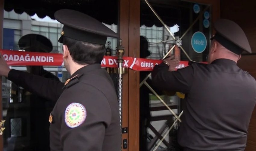 Bakıda yanğın təhlükəli restoranın fəaliyyəti dayandırılıb