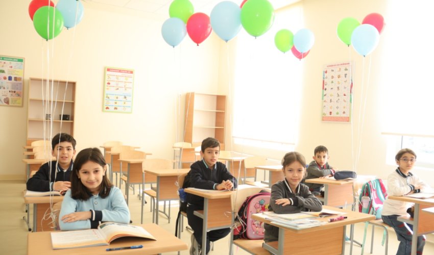 Ağdam şəhər 1 nömrəli tam orta məktəbdə tədris prosesinə başlanılıb