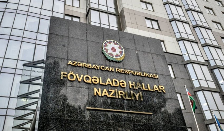 Пожар в центре Баку