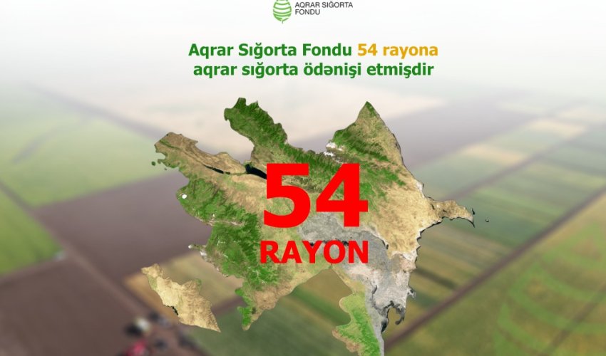 2025-ci ildə 54 rayonda aqrar sığorta ödənişləri 9,2 mln manat təşkil edib