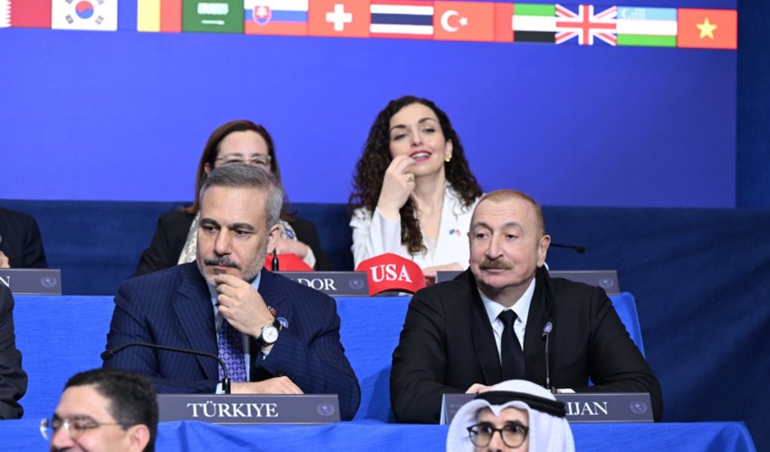 Vaşinqtonda Sülh Şurasının ilk iclası keçirilir, Prezident İlham Əliyev iclasda iştirak edir