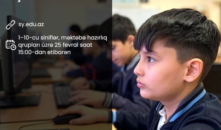 Şagirdlərin elektron yerdəyişməsinə start verilir