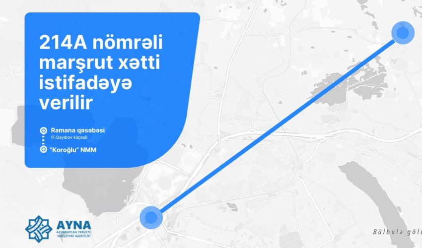 В Баку автобусы стали курсировать по новому маршруту