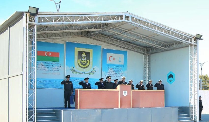 Hərbi prokuror Müdafiə Nazirliyinin Hərbi Dəniz Qüvvələrində görüş keçirib