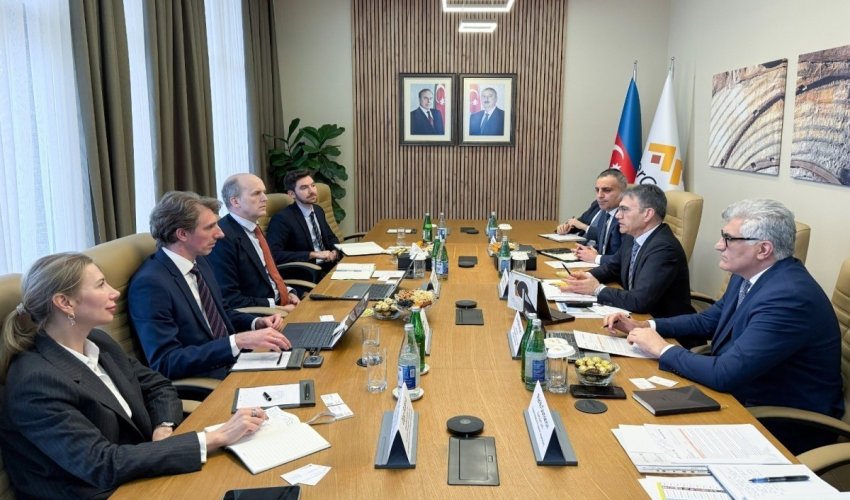 Zakir Ibrahimov meets with Vice President of Wood Mackenzie