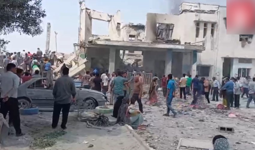 İranda hava zərbələri nəticəsində məktəbdə ölənlərin sayı 50 nəfəri ötüb - Yenilənib