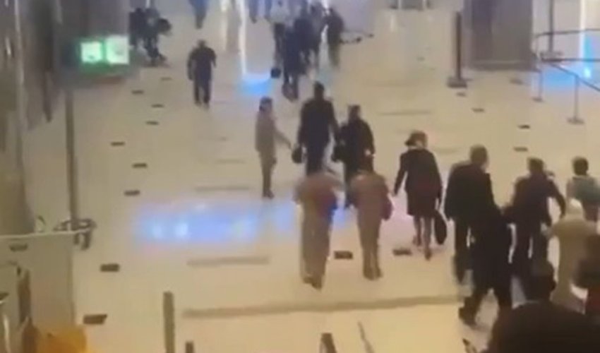 İran Dubay aeroportuna zərbə endirib, yaralılar var - Video