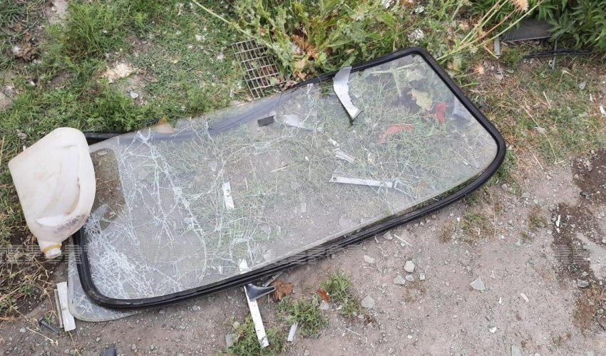 Gəncədə iki avtomobil toqquşub, 11 nəfər xəsarət alıb