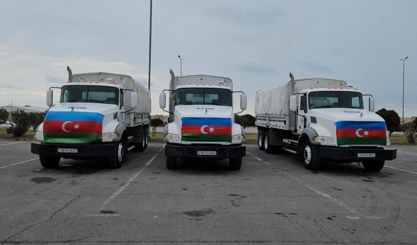 Azərbaycan İrana humanitar yardım göndərib - Prezident tapşırıq verib