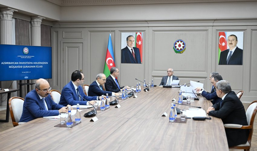 Baş nazir iclas keçirib - bır sıra tapşırıqlar verib