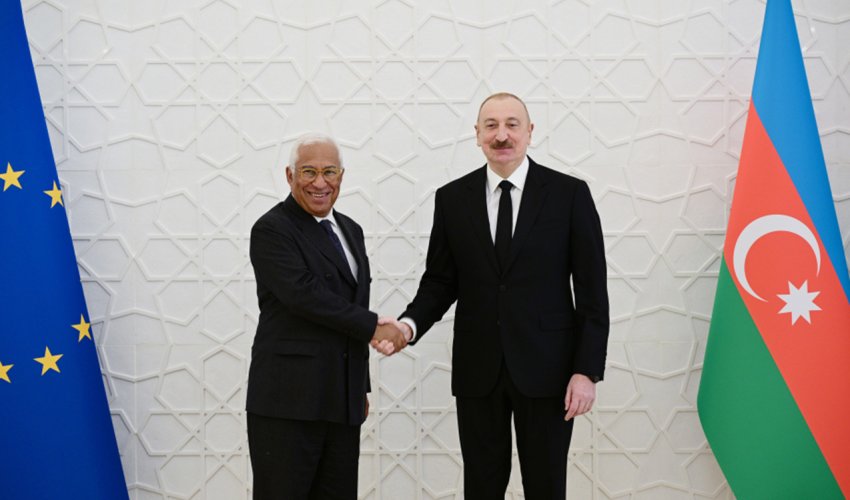 İlham Əliyev və Antonio Koştanın birgə mətbuat bəyanatı