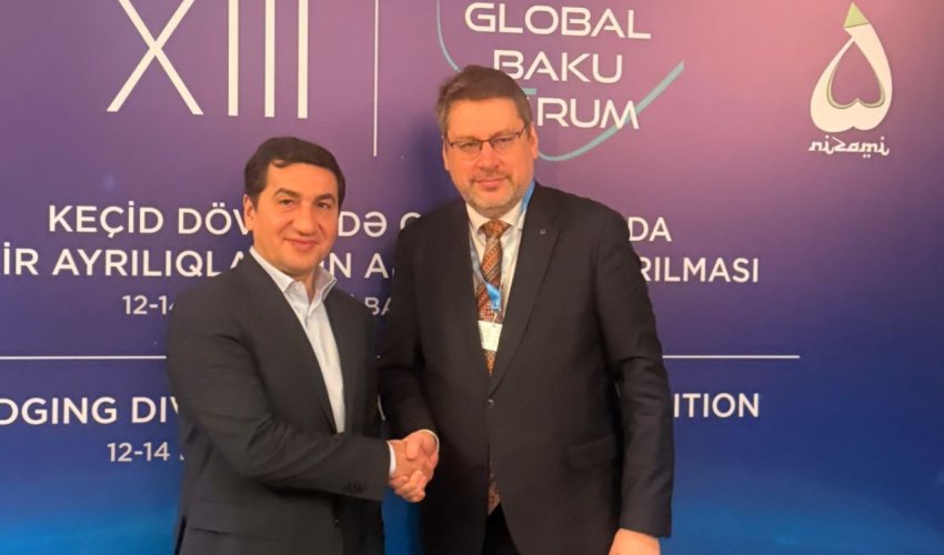 Хикмет Гаджиев обсудил со спецпредставителем ЕС региональные проекты