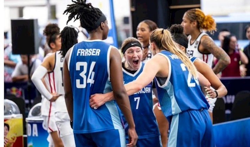 
Milli komandamız FIBA Çempionlar Kubokunda ikinci yeri tutub