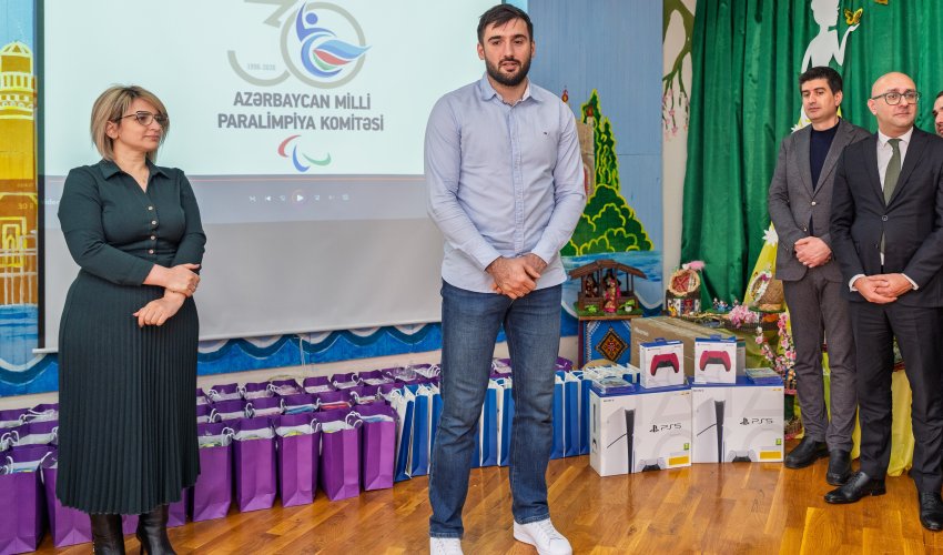 Azercell and the National Paralympic Committee visited Children&rsquo;s Home No. 3