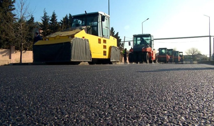 Bakıda bayram günlərində 42 ünvanda avtomobil yolları təmir olunacaq