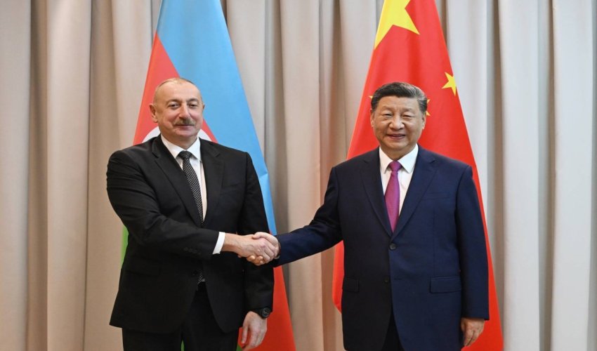 
Çin lideri Prezident İlham Əliyevi təbrik edib