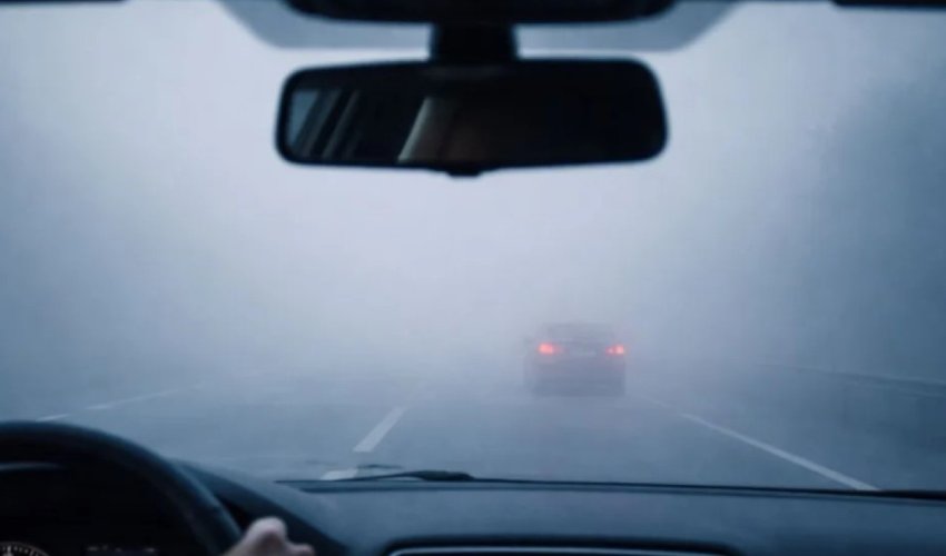 Dumanlı hava ilə bağlı sürücülərə xəbərdarlıq