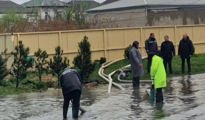 BŞİH müavini yağışın fəsad yaratdığı ərazilərə baxış keçirib, tapşırıqlar verib - Yenilənib