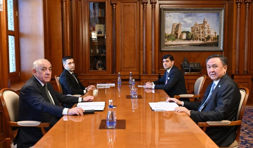 Встреча Али Асадова и генсека ОТГ