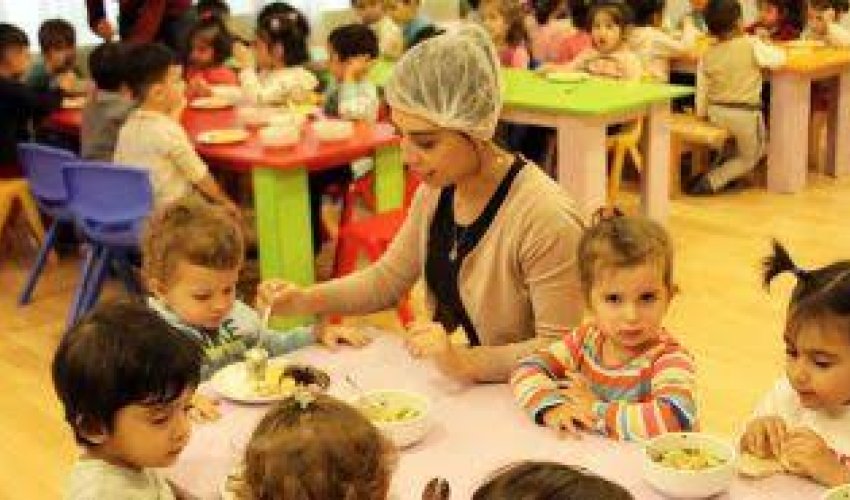 Azərbaycanda dövlət uşaq müəssisələri üçün müxtəlif yaş qrupları üzrə menyular hazırlanacaq