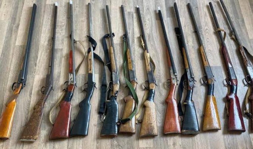В Азербайджане за сутки у граждан изъяты 11 незаконных ружей
