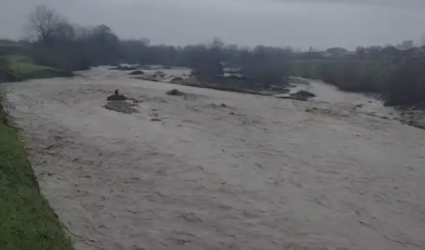 Quba və Qusar ərazisindən axan bəzi çaylardan sel keçir