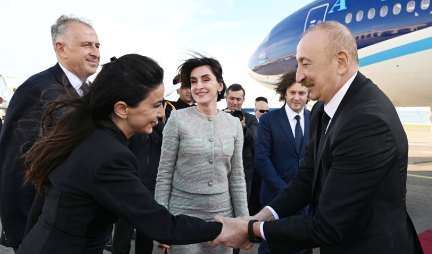 Завершился государственный визит президента Ильхама Алиева в Грузию