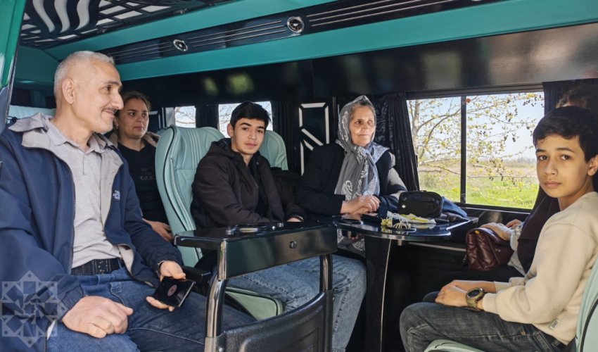 В Ходжавенд отправлена колонна переселенцев