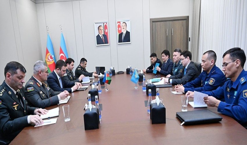 Замминистра обороны Казахстана в Азербайджане