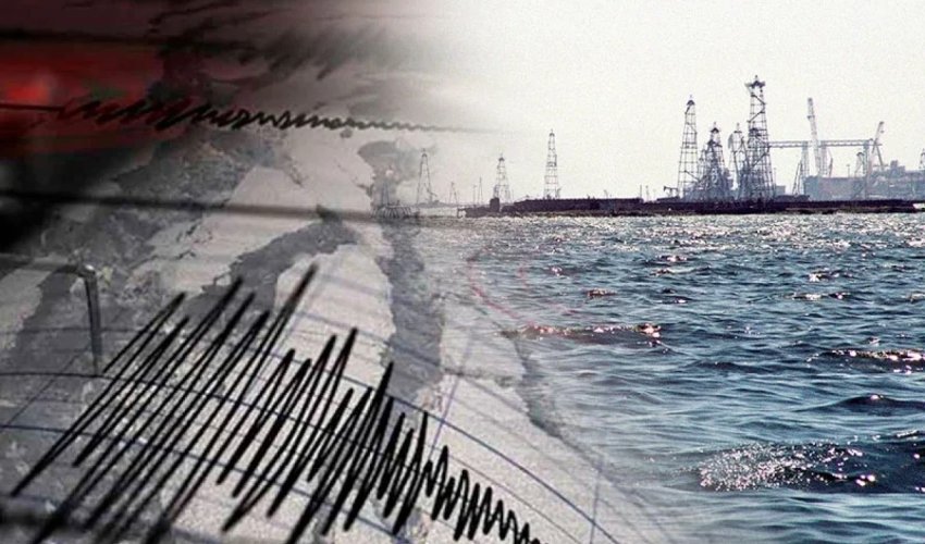В Каспийском море произошло землетрясение