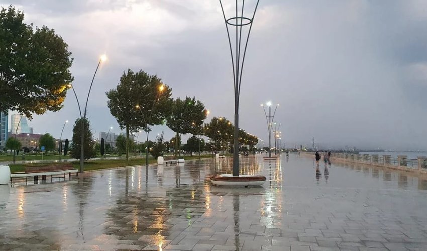 Sabah Bakıya yağış yağacaq - Proqnoz
