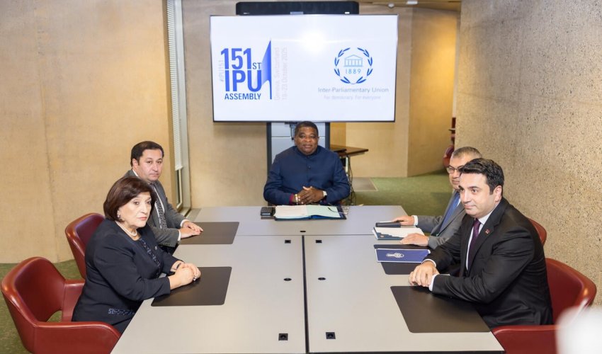 Qafarova scheduled to meet Armenian parliament speaker Simonyan in Istanbul