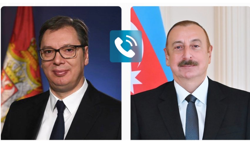 Aleksandar Vuçiç İlham Əliyevə zəng edib