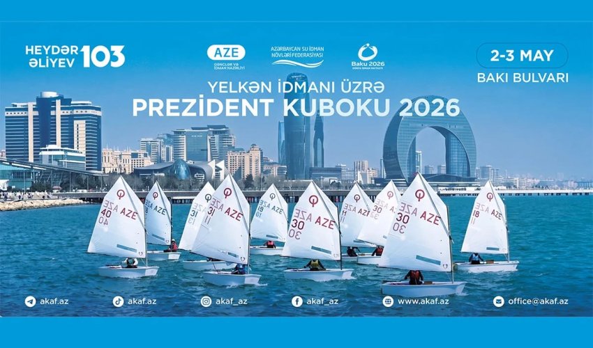 Bakıda yelkən idmanı üzrə "Prezident Kuboku" keçiriləcək