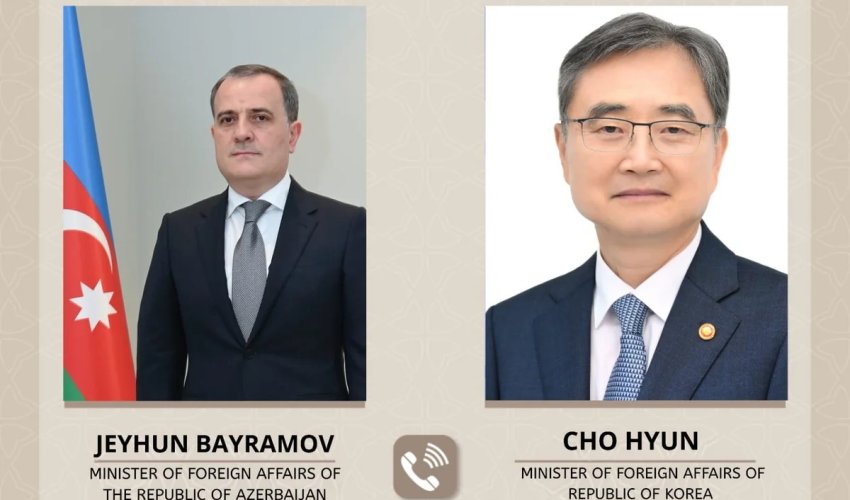 Bayramov və Ço Hyon ikitərəfli əməkdaşlığın genişləndirilməsini müzakirə edib