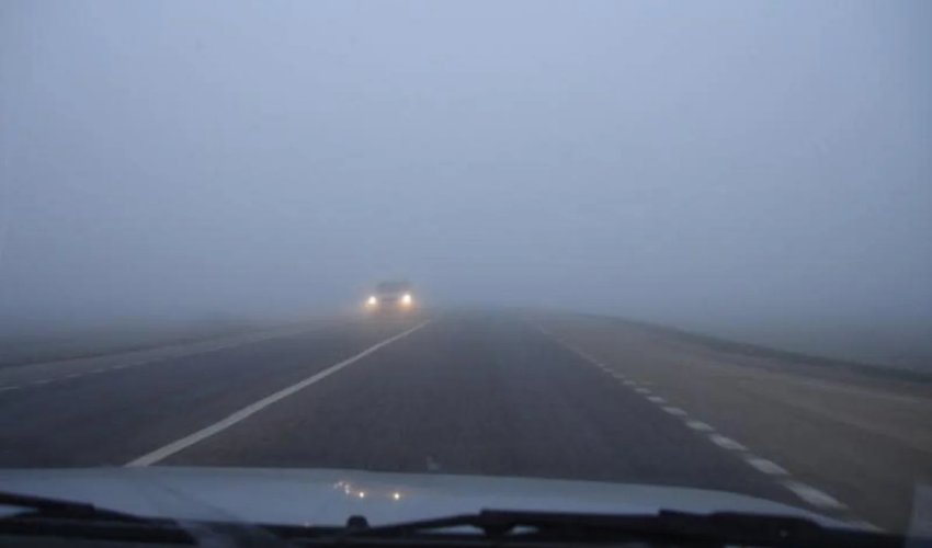 На дорогах Азербайджана ожидается туман