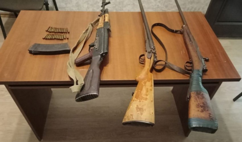 В Азербайджане изъято семь единиц незаконно хранившегося оружия