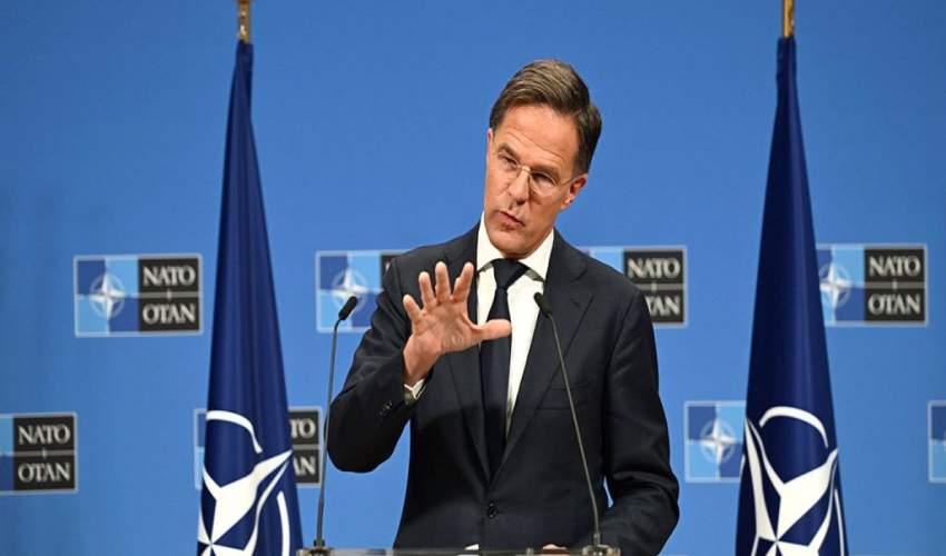 NATO chief Mark Rutte arrives in Armenia