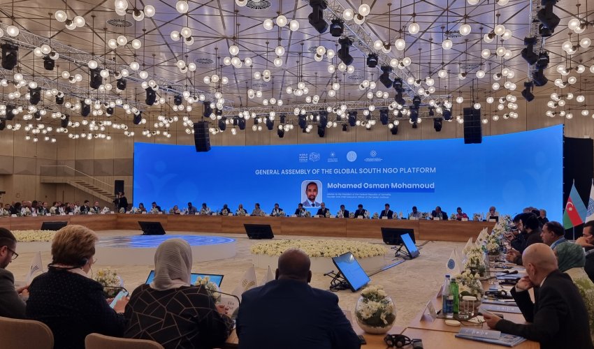 BMT rəsmisi Qlobal Cənub QHT Platformasını yeni alyansa qoşulmağa çağırıb