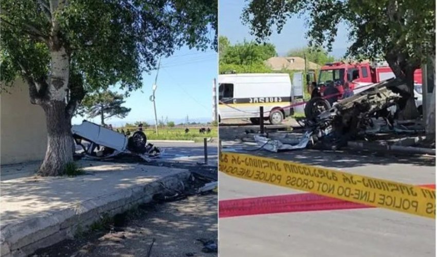 Семь азербайджанцев погибли в ДТП в Грузии