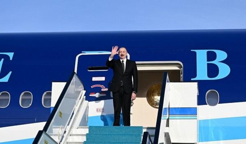 Завершился рабочий визит президента Ильхама Алиева в Казахстан