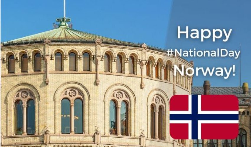 Azərbaycan Konstitusiya Günü münasibətilə Norveçi təbrik edib
