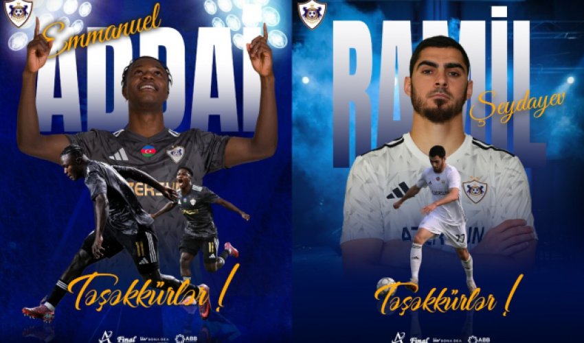 "Qarabağ" üç futbolçusu ilə yollarını ayırdıb