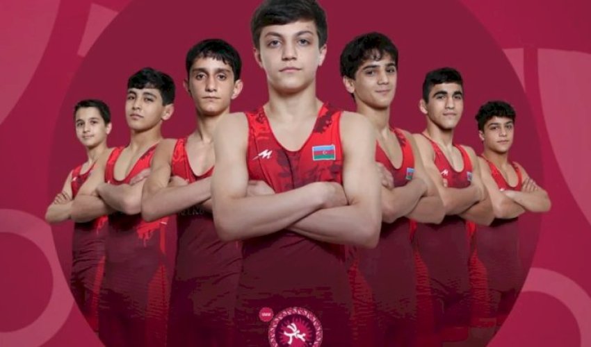 Azərbaycan güləşçiləri Avropa çempionatında 6 medal qazanıblar